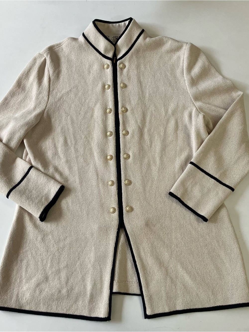 St John Collection by Marie Gary knit blazer size 6